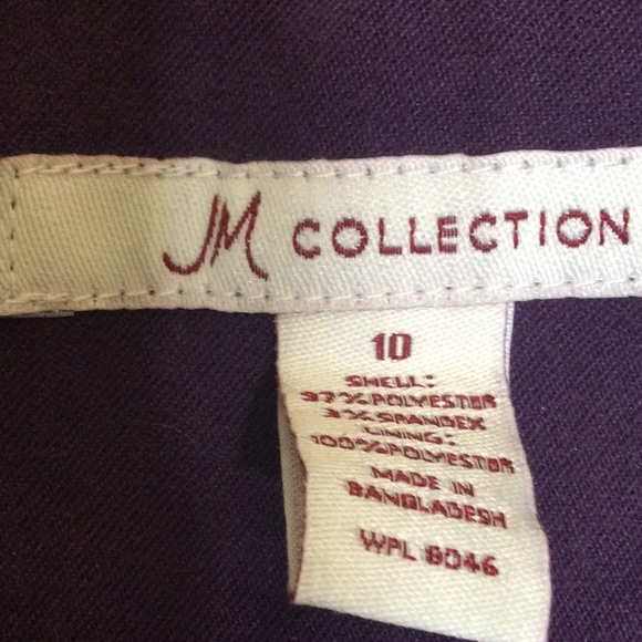 M Collection Purple .Soft Blazer Jacket - Picture 9 of 11